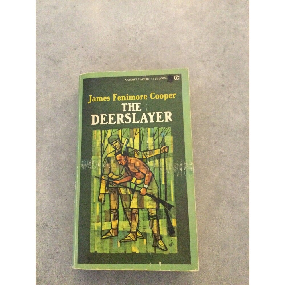 JAMES FENIMORE COOPER The Deerslayer 1963 Signet Edition Allan Nevins Afterword